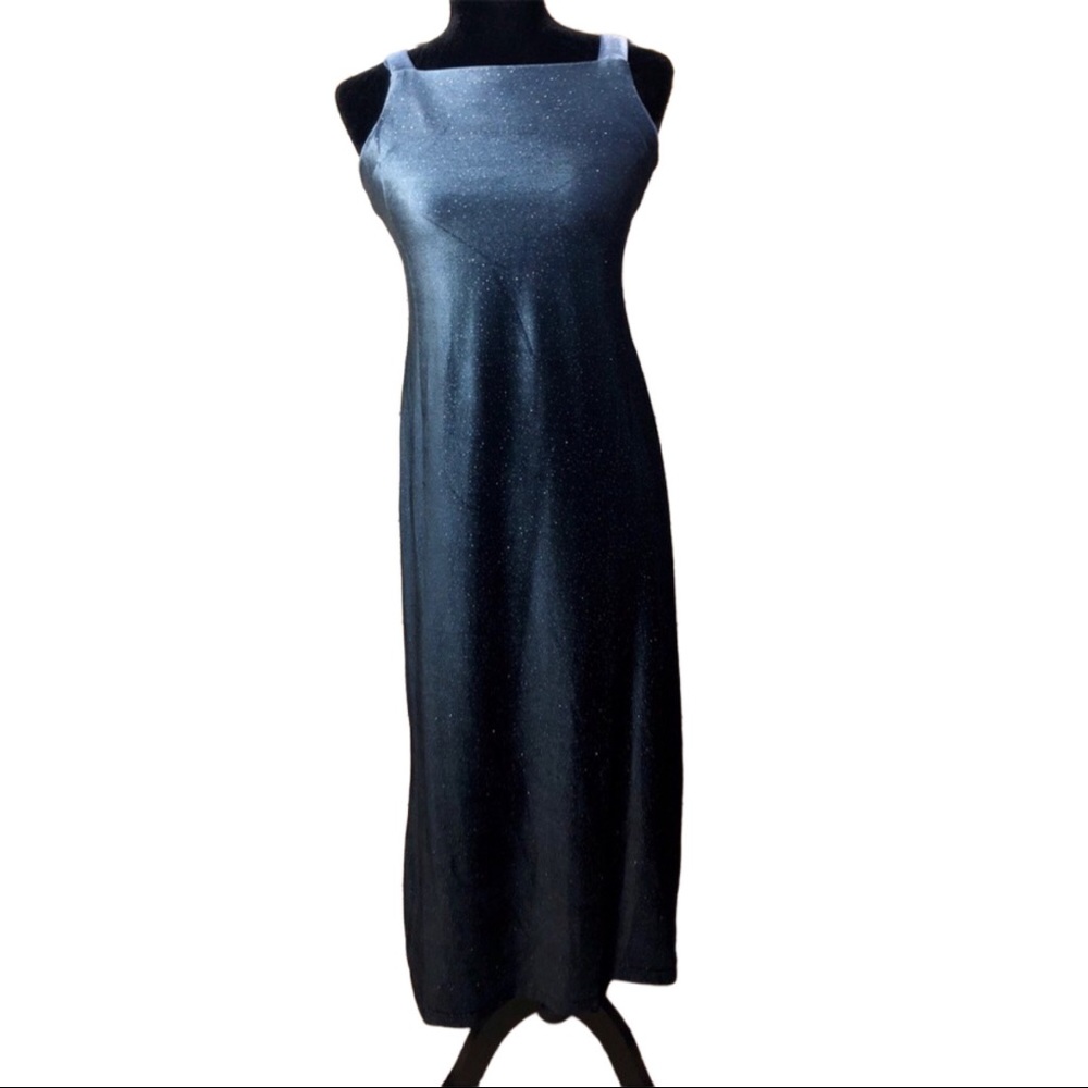 Petite Sophisticate Umbre Velvet Dress